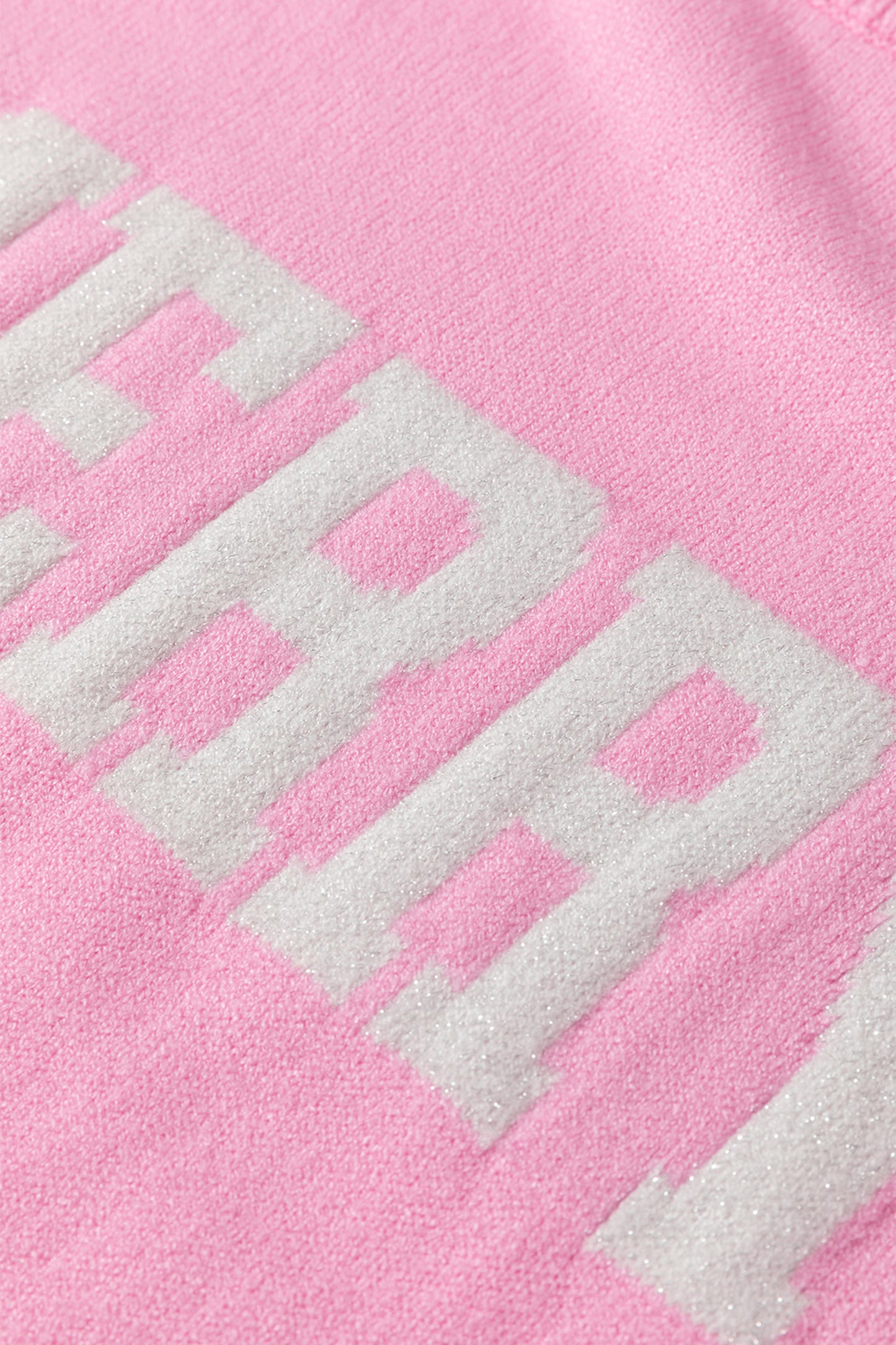 Racing Red MERRY Letter Pattern Christmas Raglan Sleeve Sweater