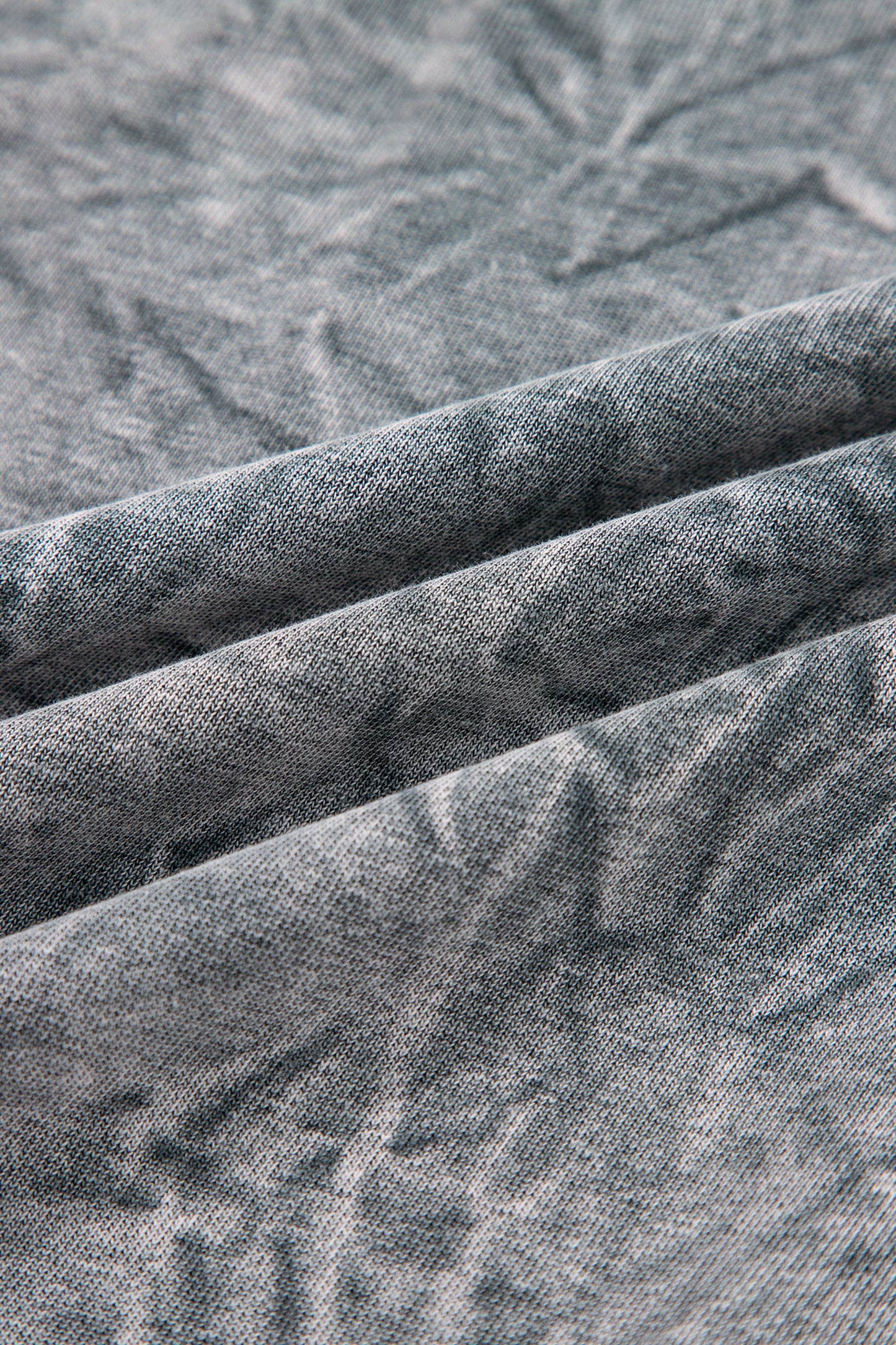 DUNE saved by grace Letter Embroidery Mineral Wash Loose Sweatshirt