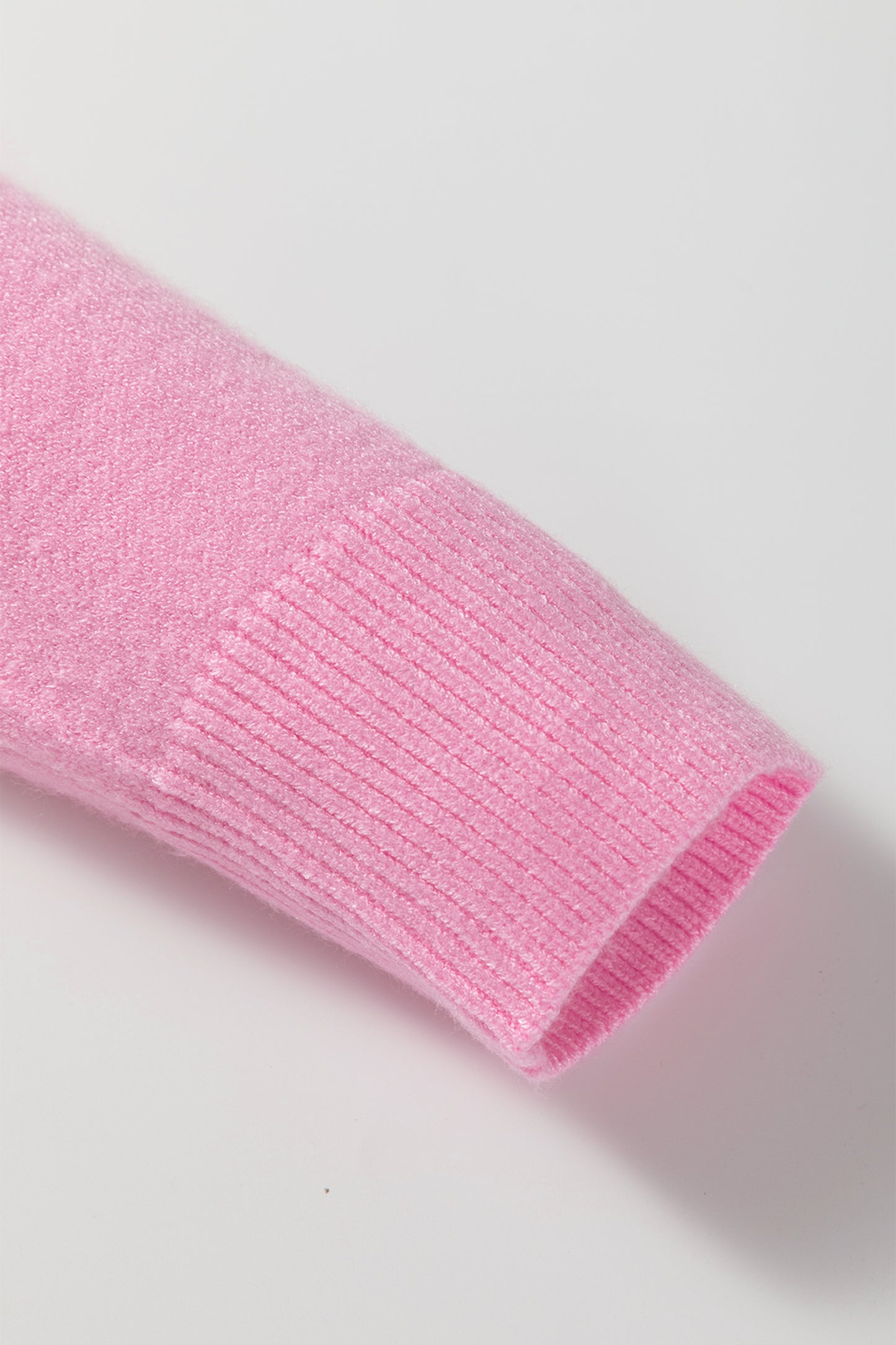 Racing Red MERRY Letter Pattern Christmas Raglan Sleeve Sweater