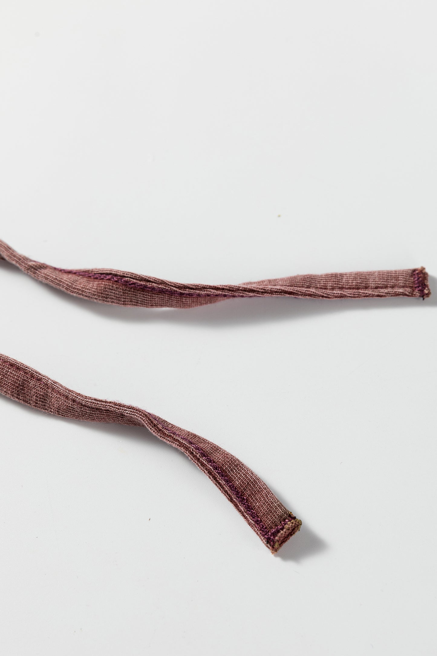 Wild Ginger Mineral Wash Lace-up High Waist Raw Hem Patched Pocket Pants