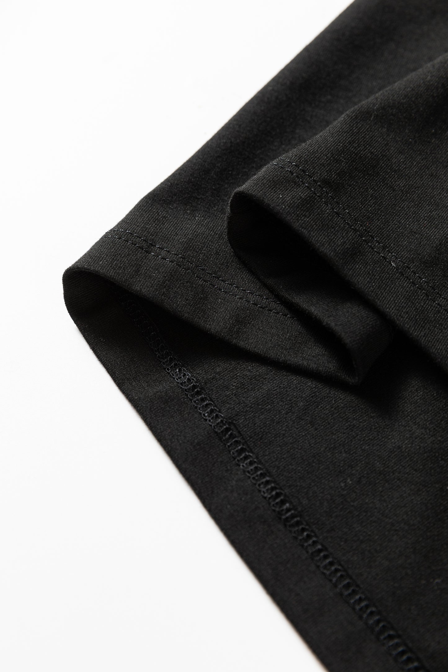 Coffee Slim Fit High Neck Long Sleeve Basic Top